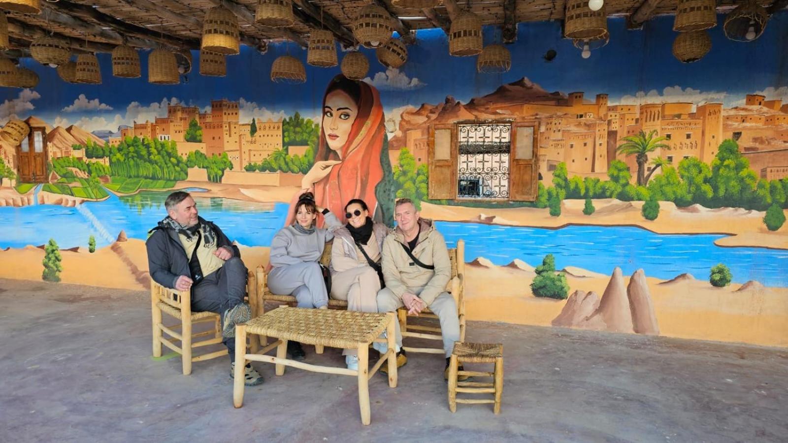 Hotel Kasbah Tigmi El Janoub Ait Benhaddou Exterior foto